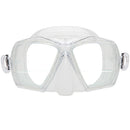 XS Scuba Gauge Reader Down View Design Scuba Dive Mask - DIPNDIVE
