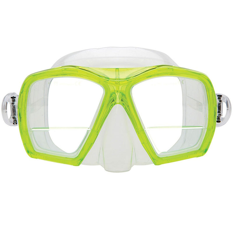 XS Scuba Gauge Reader Down View Design Scuba Dive Mask - DIPNDIVE