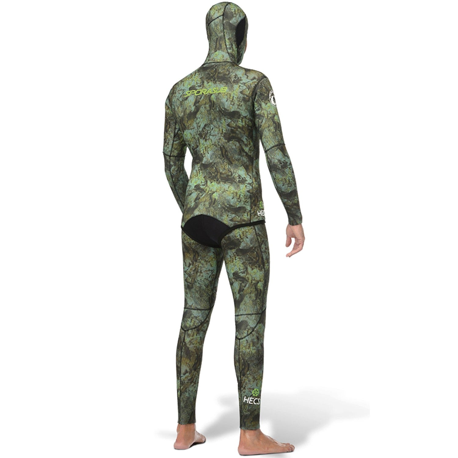 Sporasub Mens 5mm Stealth Complete Set Wetsuit - DIPNDIVE