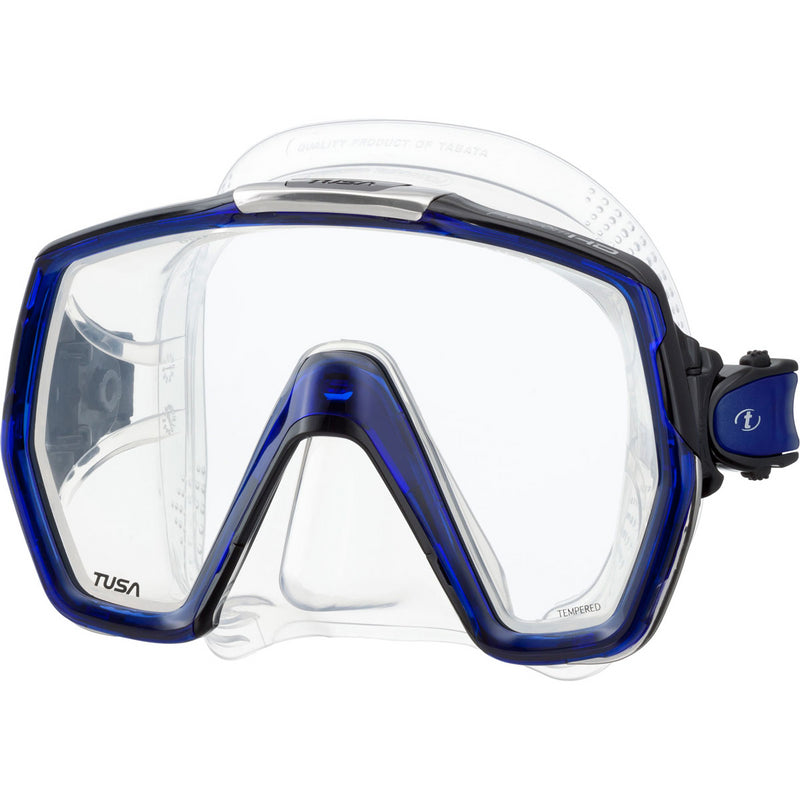 Open Box Tusa M-1001 Freedom HD Mask - Cobalt Blue - DIPNDIVE