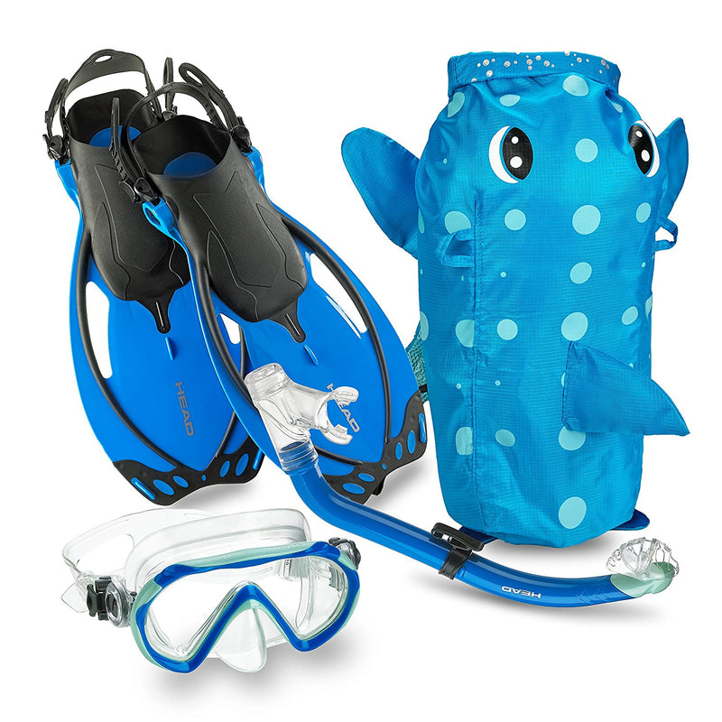 Used Mares Kids Sea Pals Character Set - Blue, Size Large/1-4 - DIPNDIVE