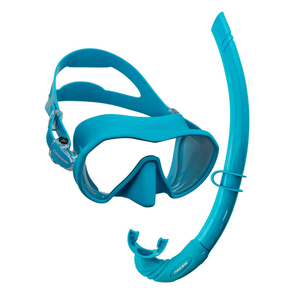 Cressi ZS1 Mask and Corsica Snorkel Combo Set - DIPNDIVE