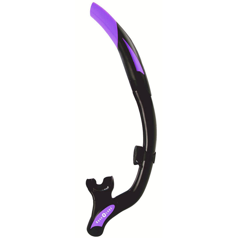 Used Aqua Lung Impulse 3 Non-Flex Snorkel - Black / Twilight - DIPNDIVE