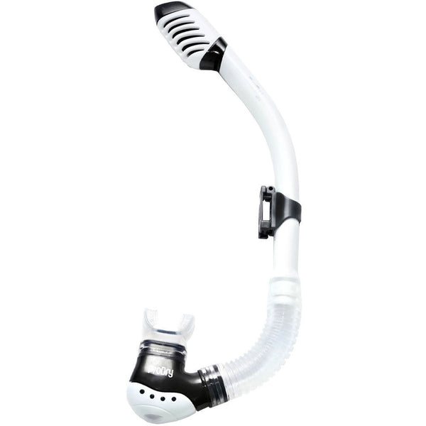 Open Box ScubaMax SK-236 Kids Pro Dry Snorkel - White - DIPNDIVE