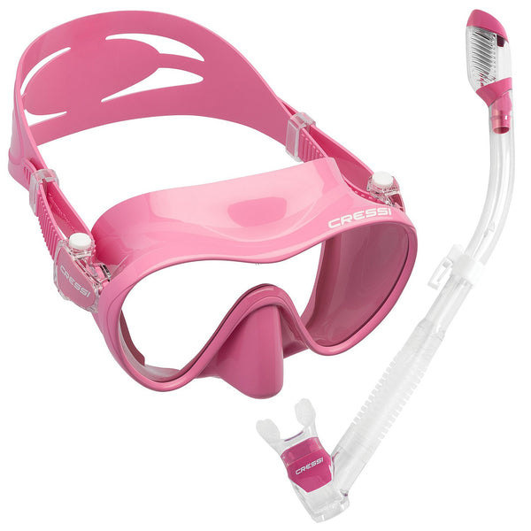 Cressi Ikarus Orion Dry Snorkel Mask Combo