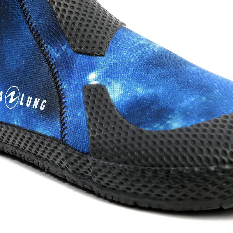 Open Box Aqua Lung Mens 5mm Superzip Boots - Galaxy Blue - 14 - DIPNDIVE