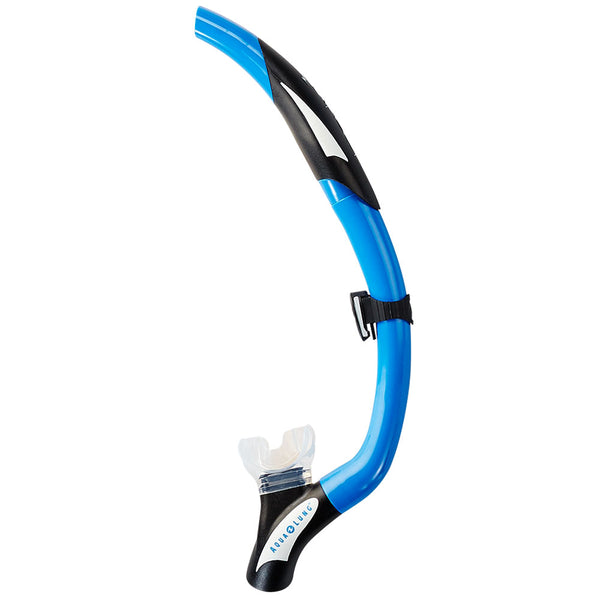 Used Aqua Lung Impulse 3 Snorkel - Blue/White - DIPNDIVE