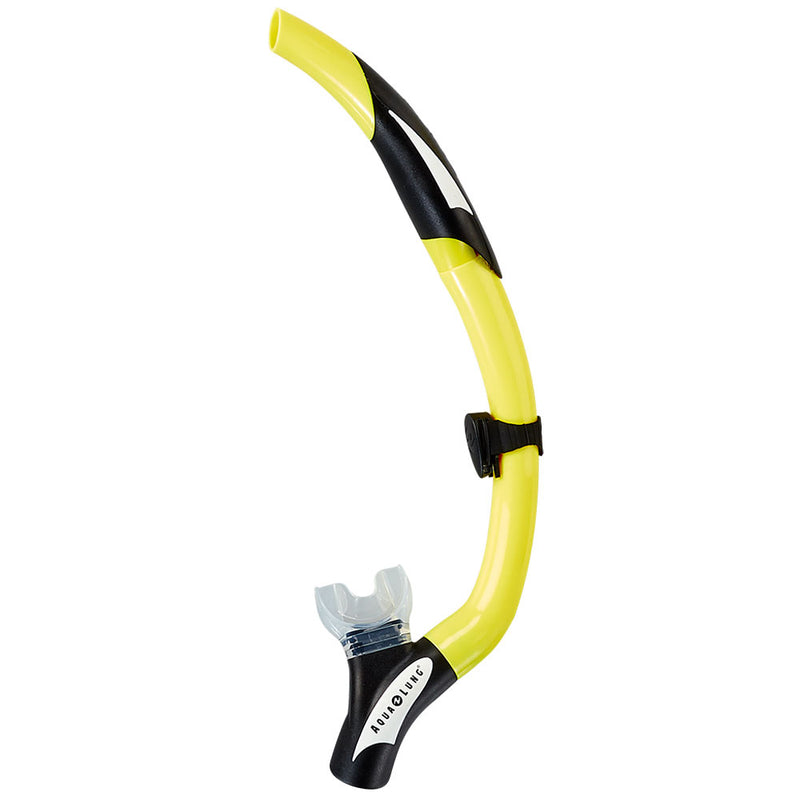 Open Box Aqua Lung Impulse 3 Non-Flex Snorkel, Yellow - DIPNDIVE