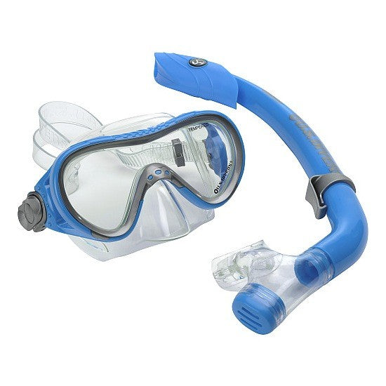 U.S. Divers Coral Mask  -  Island Dry JR. Snorkel - DIPNDIVE