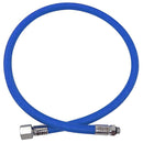 Open Box XS Scuba Miflex Low Pressure Hoses-Blue-26 inches - DIPNDIVE