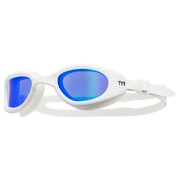 Used TYR Special Ops 2.0 Polarized Goggle-White - DIPNDIVE