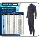 Used Henderson Man 3mm Thermoprene Jumpsuit (Back Zip)Scuba Diving Wetsuit -Black/Blue- Large - DIPNDIVE