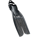 Used ScubaPro Twin Jet Max Scuba Diving Fins - Large - Graphite - US M:11-13 / W:12-14 - DIPNDIVE