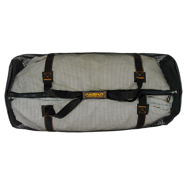 Used Akona Caspian DX Scuba Diving Deluxe Mesh Duffel Gear Bag - DIPNDIVE