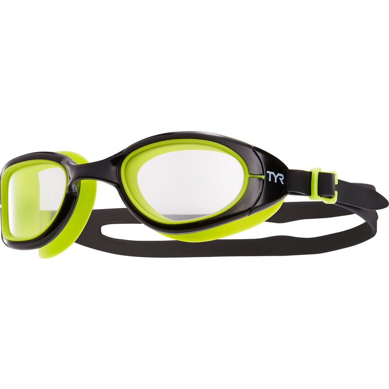 Open Box TYR Special Ops 2.0 Transition Adult Goggles-Clear / Green - DIPNDIVE