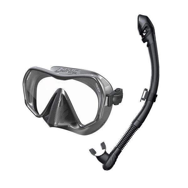 Seac Touch Frameless Mono lens Mask Snorkel Set - DIPNDIVE