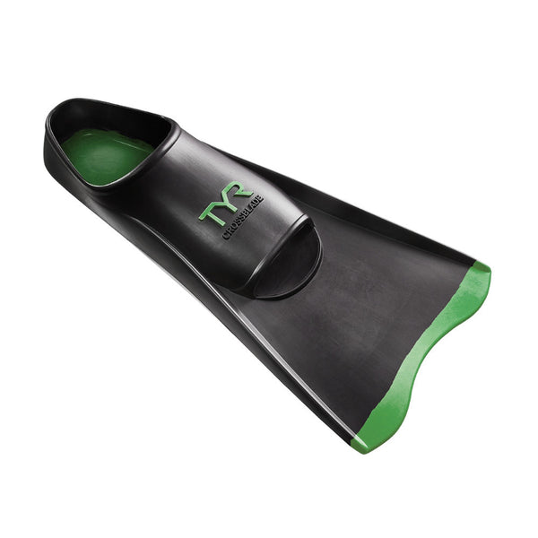 Used TYR Unisex Adult Crossblade Dive Fins 2.0 - Green, Size: XSmall (Men's Shoe 3-5 , Women's 4.5-6.5) - DIPNDIVE