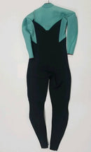 Open Box O'Neill 3/2mm Womens Blueprint Chest Zip Full Wetsuit-Black/Bristol-6-US - DIPNDIVE