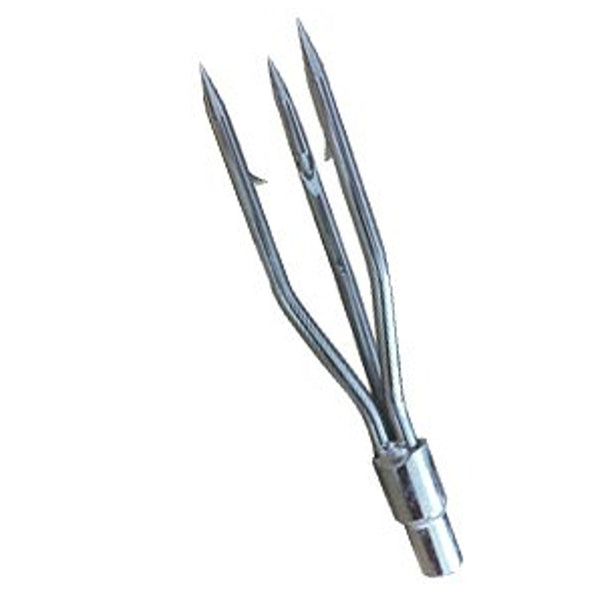 Trident Delta 3-Prong Barbed Stainless Steel 6mm Spear Tip - DIPNDIVE