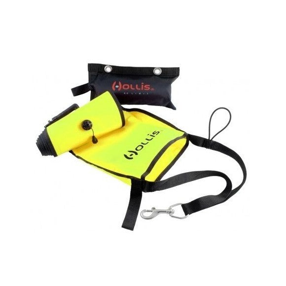 Hollis Marker buoy with Sling Pouch, Yellow - DIPNDIVE