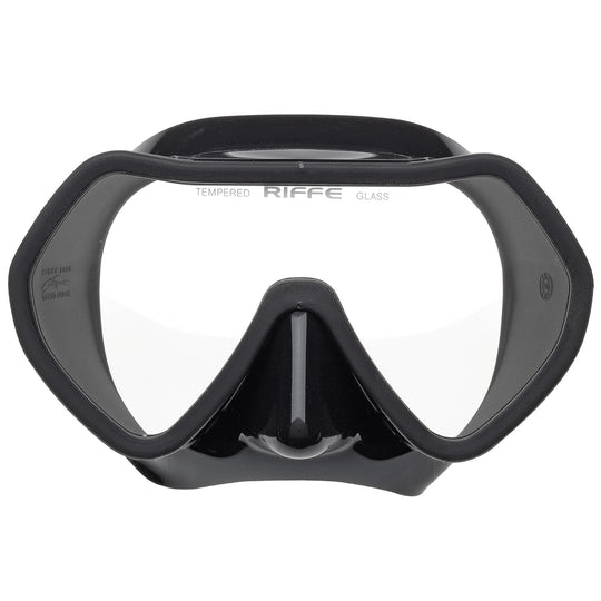 Riffe Frameless Clear Lens Scuba Dive Mask - DIPNDIVE