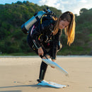 Tusa Travel Right Scuba Diving Fins - DIPNDIVE