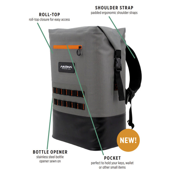 Akona Alpine Backpack Soft Cooler - DIPNDIVE