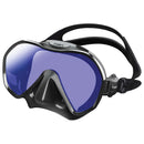 Open Box Tusa Zensee Pro Scuba Diving Mask - Black - DIPNDIVE
