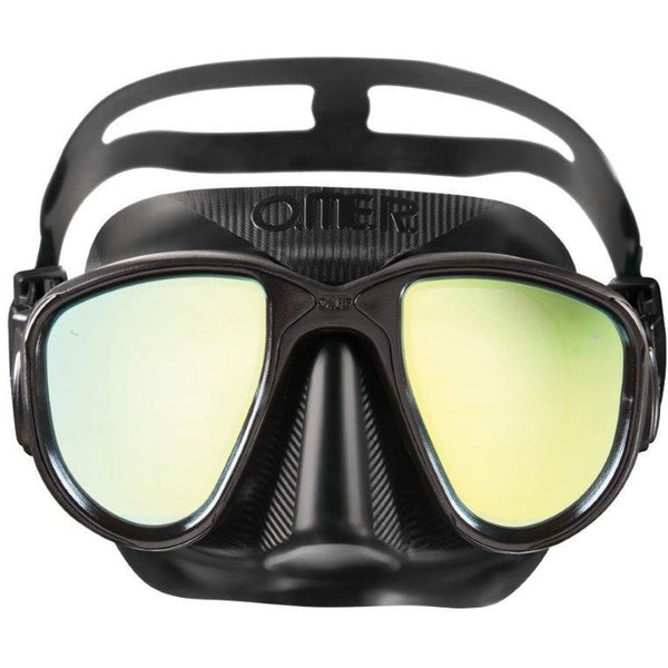 Used Omer Alien Mask - Black Mirrored Lenses - DIPNDIVE