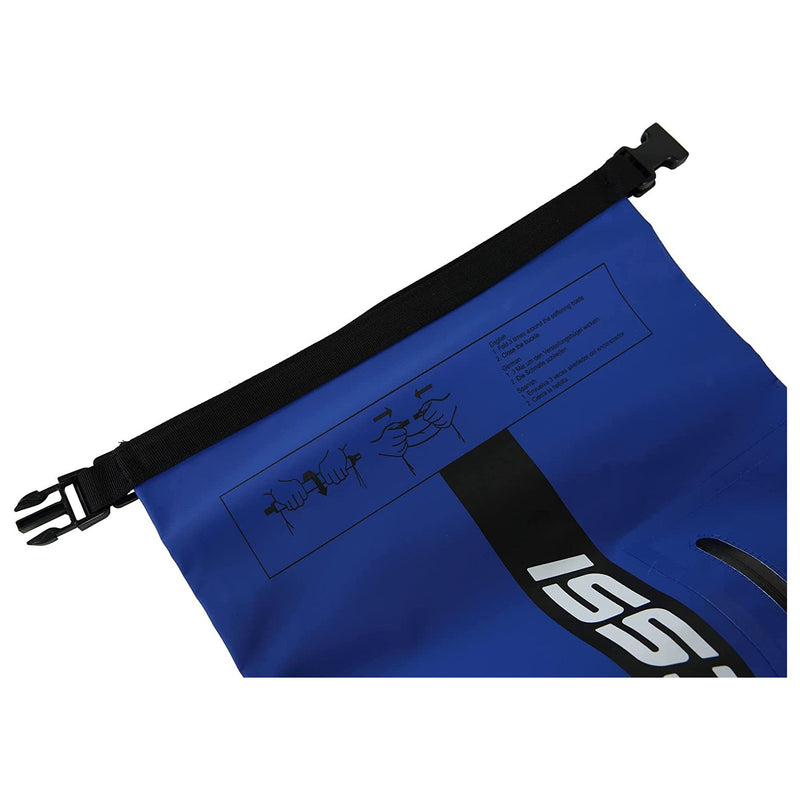 Open Box Cressi Premium Dry Bag - Black/Blue - 20 LT - DIPNDIVE