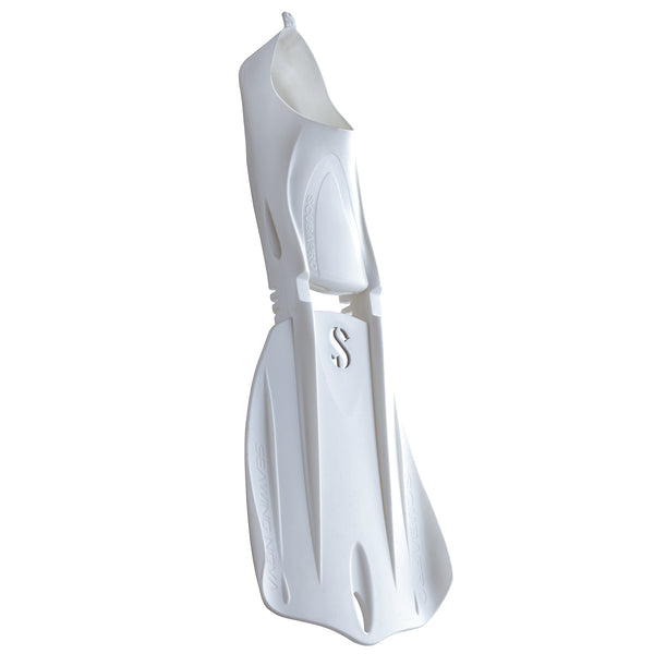 Open Box ScubaPro Seawing Nova Full Foot Fins - White, Size - XLG - DIPNDIVE