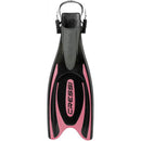 Used Cressi Frog Plus Open Heel Fins - Pink-Small / Medium - DIPNDIVE