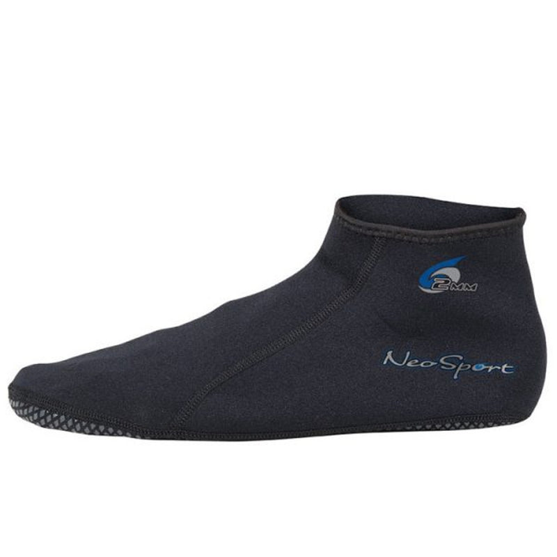 Open Box NeoSport 2mm Low Top Neoprene Sock, Size: 11 - DIPNDIVE