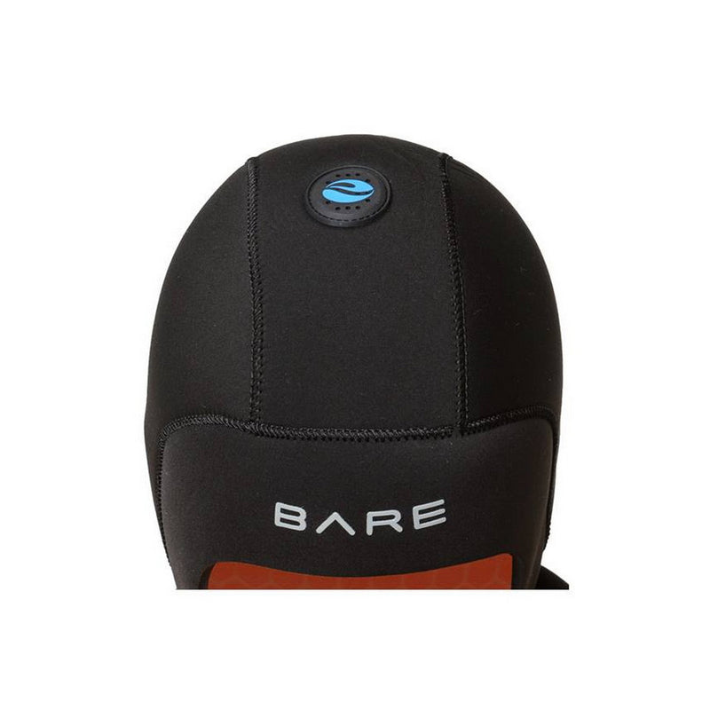 Used Bare 7mm Ultrawarmth Dry Scuba Diving Hood, Size: XLarge - DIPNDIVE