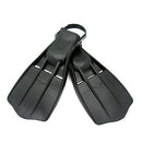 IST F1 Black Rubber Diving Fins - DIPNDIVE