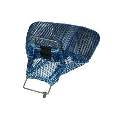 Trident Galvanized Wire Handle Blue Small Mesh Bags - DIPNDIVE