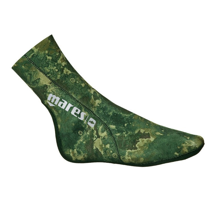 Mares Camo Green 30 3mm Dive Socks - DIPNDIVE