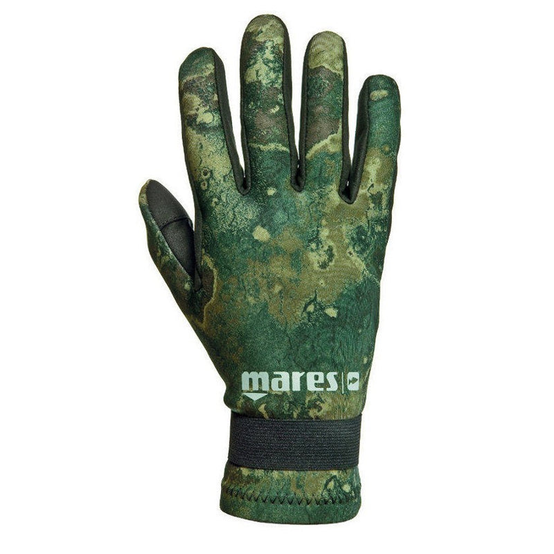 Mares Amara Camo Green 20 2 mm Scuba Diving Gloves - DIPNDIVE