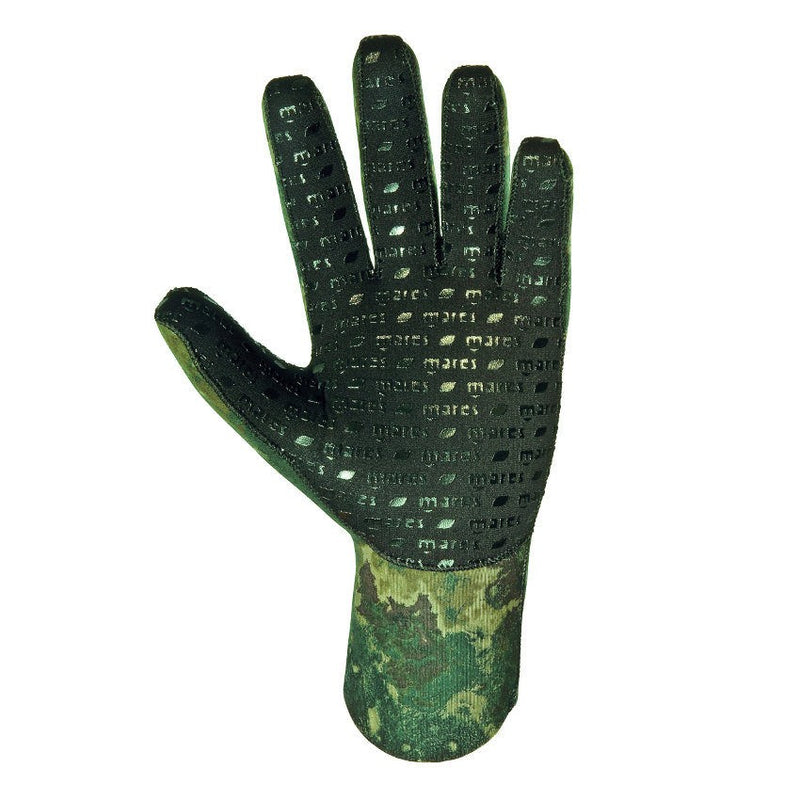 Mares Camo Green 30 3 mm Scuba Diving Gloves - DIPNDIVE