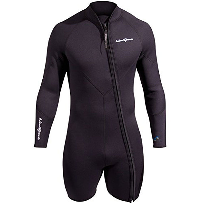 Open Box NeoSport Men's Premium Neoprene 7mm Waterman Wetsuit Jacket - Small - DIPNDIVE