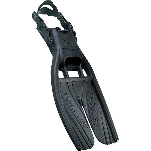 Used ScubaPro Twin Jet Fins, BK-SM - DIPNDIVE