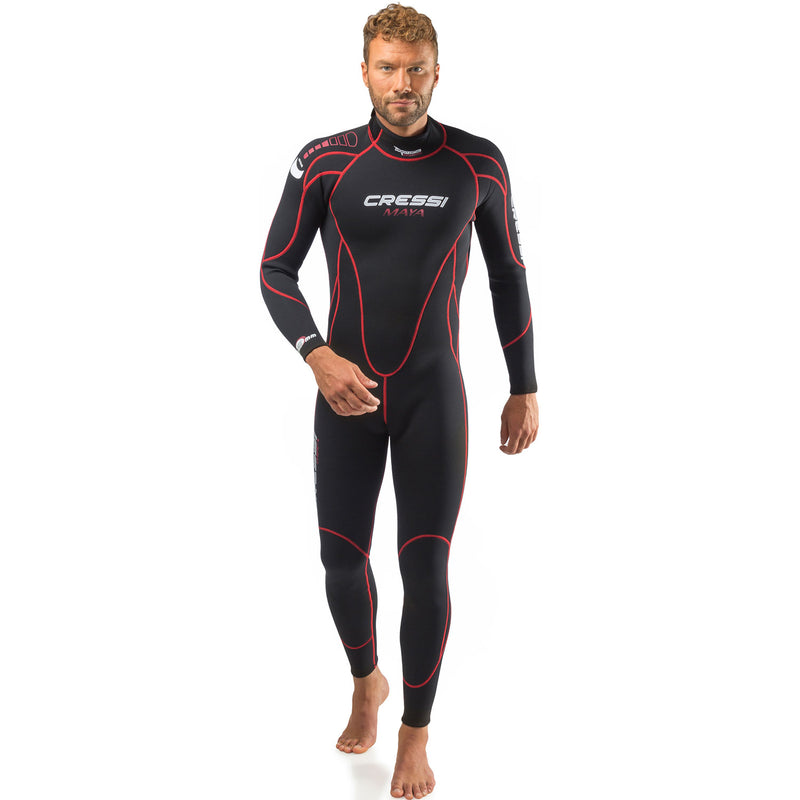 Cressi Maya 2.5mm Man Scuba Dive Full Wetsuit - DIPNDIVE