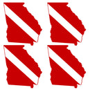 Trident Scuba Dive Sticker - DIPNDIVE