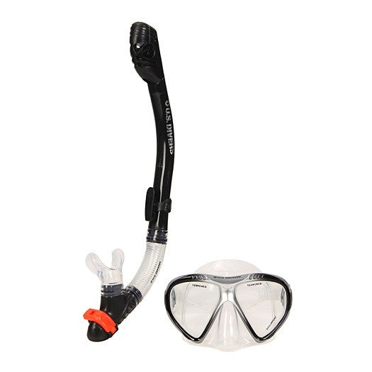 U.S. Divers Adult Magellan Purge LX Mask - Tucson LX Snorkel - DIPNDIVE