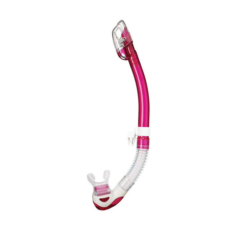 Used Tusa Hyperdry Elite II Dry Snorkel - Bougainvillea Pink - DIPNDIVE