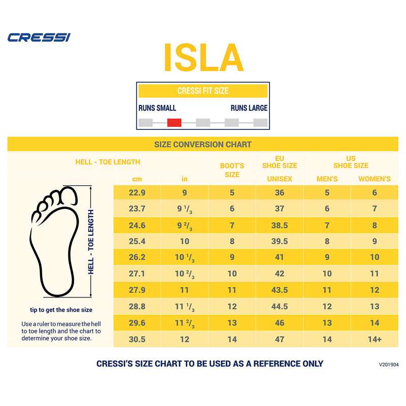 Open Box Cressi 5mm ISLA With Soles Boots-14 - DIPNDIVE