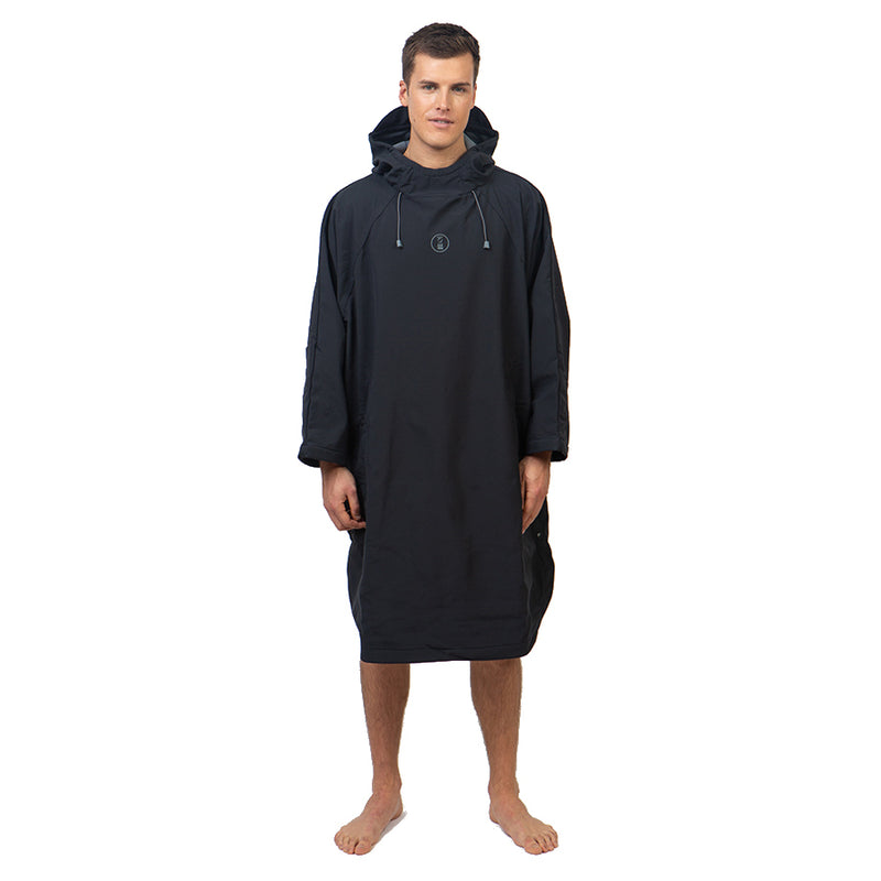 Used Fourth Element Storm All Weather Poncho - Black - Size: Large - DIPNDIVE