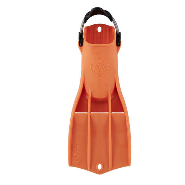 Used Apeks RK3 HD Scuba Diving Fins - Orange, Size: Large - DIPNDIVE