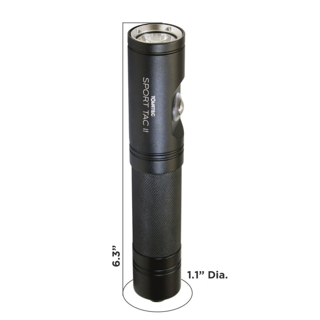 Tovatec Sport Tac II Proper Flashlight | DIPNDIVE