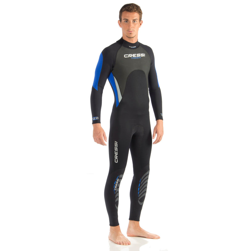 Open Box ressi 3mm Mens Morea Full Wetsuit, Size: Large - DIPNDIVE